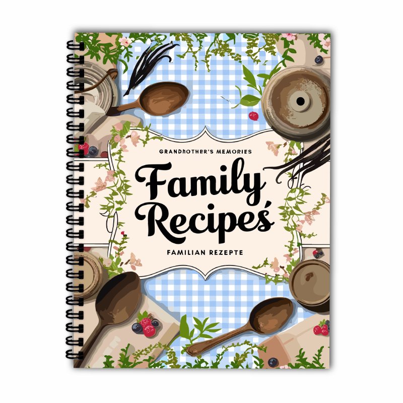 Livro de Receitas A5, Grade Az - Home Cooking Cookbook avaliação e preço